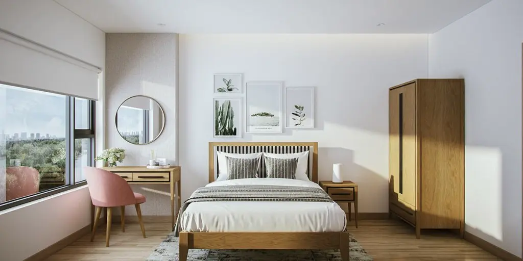 Bedroom colour combination ideas inspired by Scandinavian style