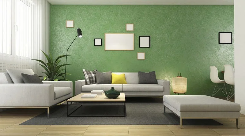 best color combination for living room according to the wood element