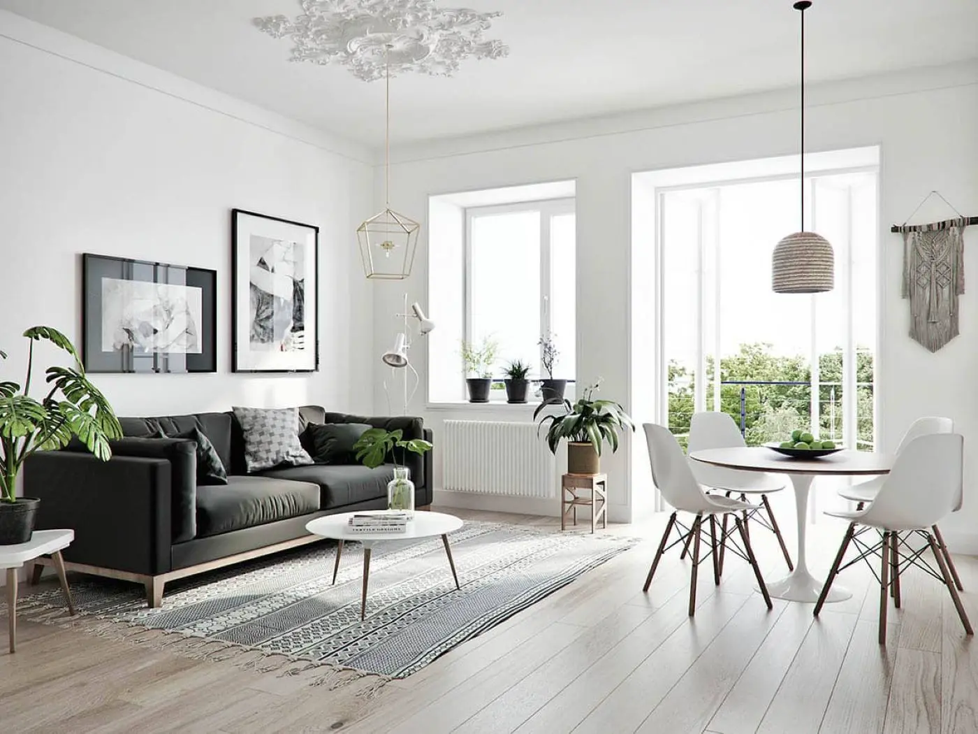 Maximizing natural light in Scandinavian architectural style