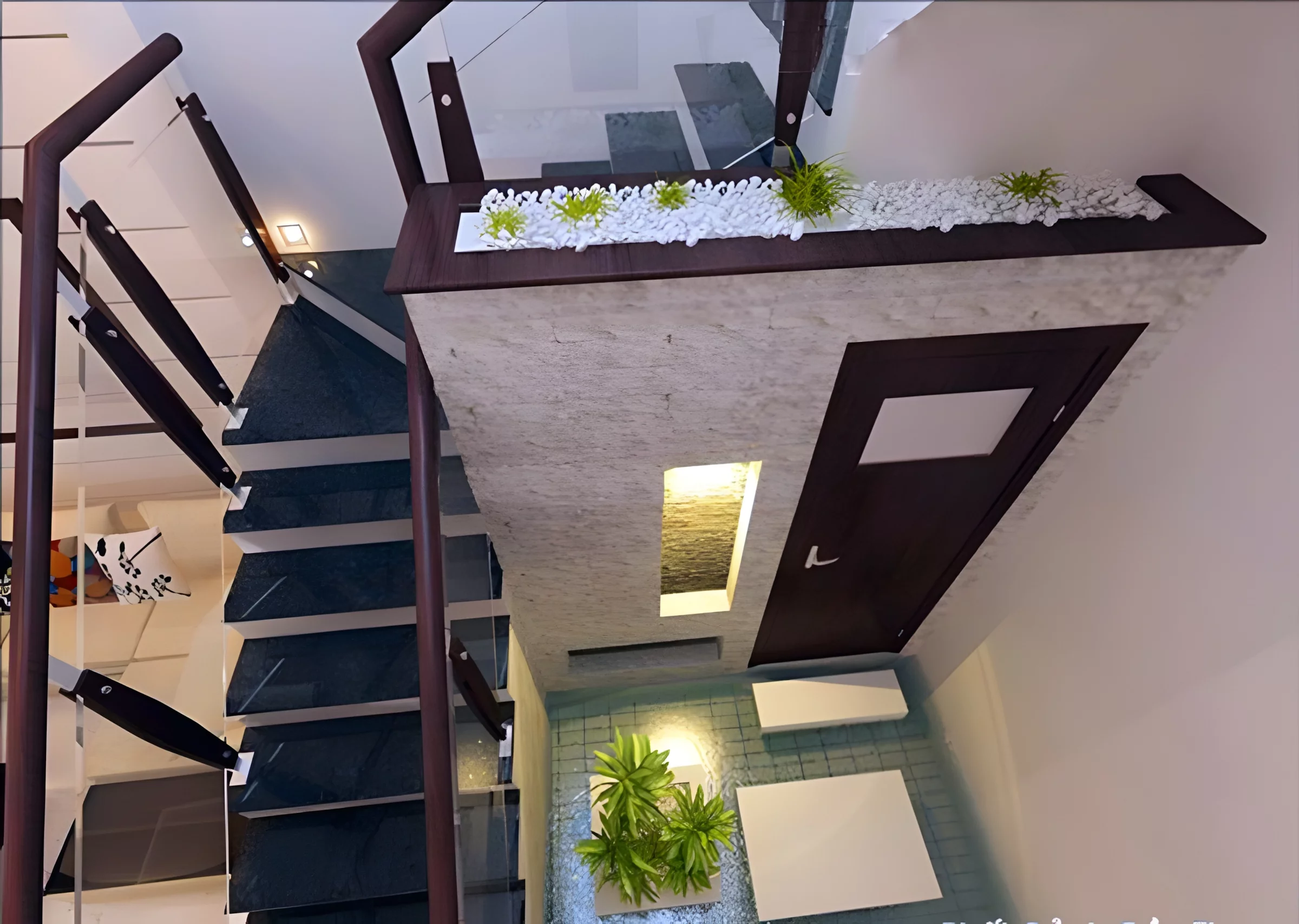 nhà vệ sinh dưới gầm cầu thang